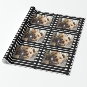 Papel De Presente Personalize sua foto ou Trabalho de arte