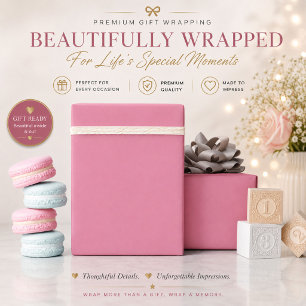 Papel De Presente Personalize suas criações digitais com arrastar e