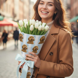 Papel De Presente Personalized Dog Photo  | Custom Pet