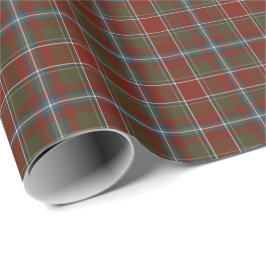 Papel De Presente Perthshire Scotland Weathered Tartan