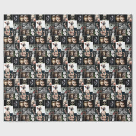 Papel De Presente Pesadelos Vintage Assombrando Bonecas Roll