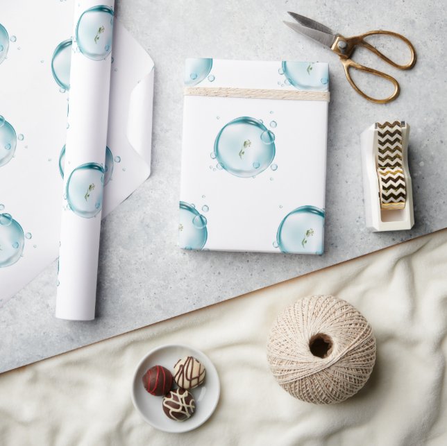 Papel De Presente Pessoas de empacotamento (Artesanato)