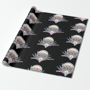 Papel De Presente Peste Doutor Spooky Whimsical Halloween