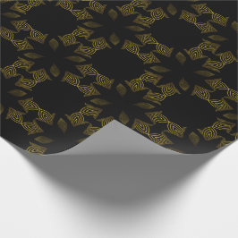 Papel De Presente pétala da flor da linha ouro