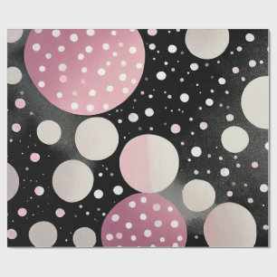 Papel De Presente Pétalas Rosa