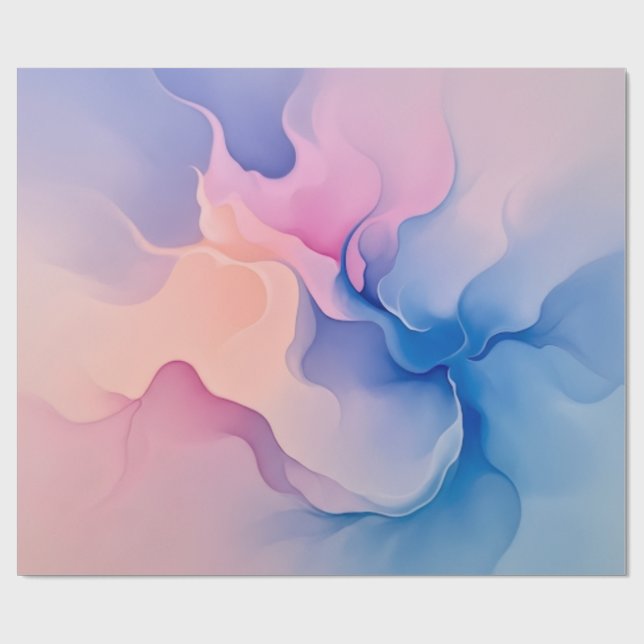 Papel De Presente Petals in Motion (Aberto)