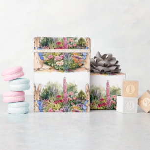 Papel De Presente Peter o Coelho em seu jardim