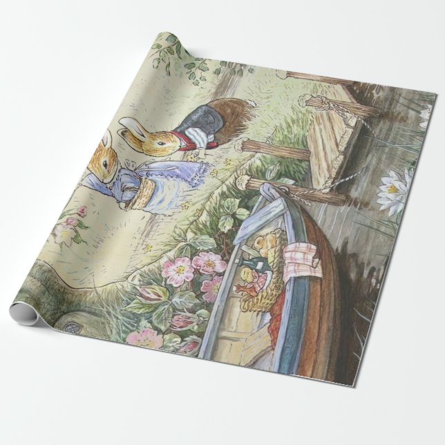 Papel De Presente Peter Rabbit 11 (Desenrolado)