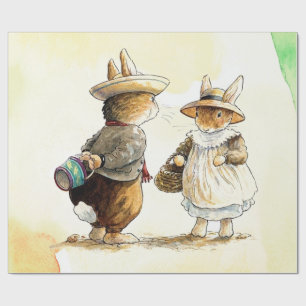 Papel De Presente Peter Rabbit (casal)