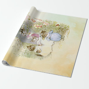 Papel De Presente Peter Rabbit (gatos)