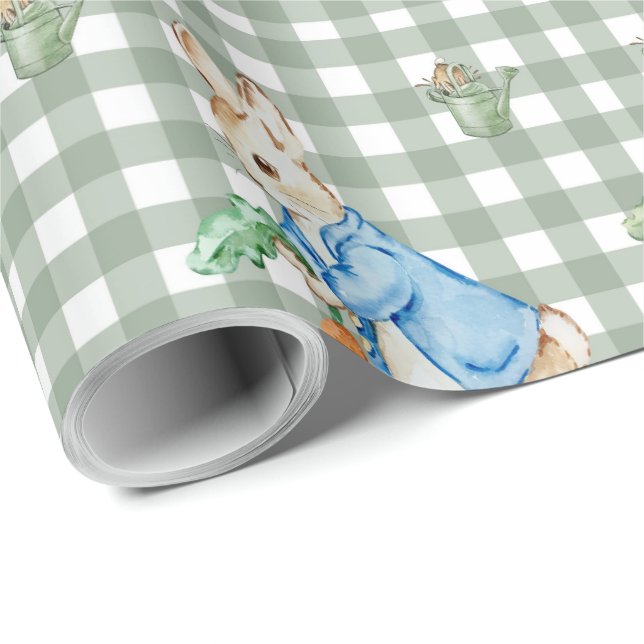 Papel De Presente Peter Rabbit-Inspire Wraping Paper Watercolor (Ponta do rolo)