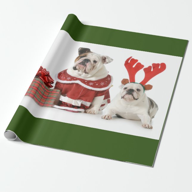 Papel De Presente PETS LOVERS CHRISTMAS GIFT WrapPaper (Desenrolado)