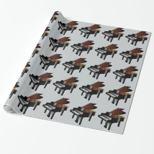 Papel De Presente Piano