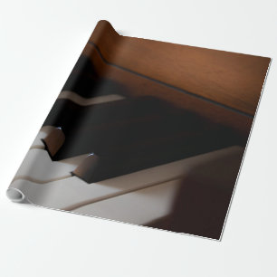 Papel De Presente Piano bonito