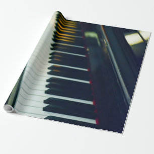 Papel De Presente Piano bonito