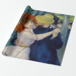 Papel De Presente Pierre-Auguste Renoir - Dança em Bougal