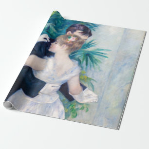 Papel De Presente Pierre-Auguste Renoir - Dança na Cidade