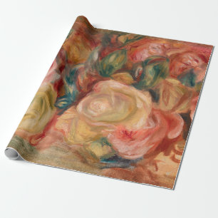 Papel De Presente Pierre-Auguste Renoir - Rosas