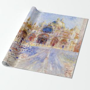 Papel De Presente Pierre-Auguste Renoir - Veneza, Praça de São Marco