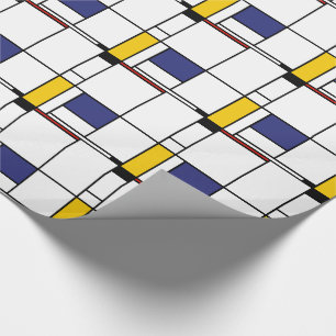 Papel De Presente Piet Mondrian, Tableau 1