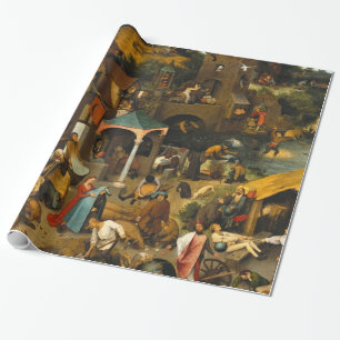 Papel De Presente Pieter Bruegel, o Velho - Os Provérbios Holandeses