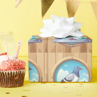 Papel De Presente Pigeon Fancier
