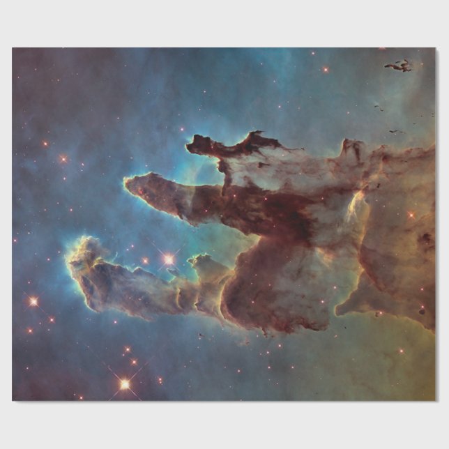 Papel De Presente Pilares da Criação, Nebulosa da Águia Hubble Espac (Aberto)