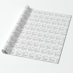 Papel De Presente Pilates sereia posam no reformador
