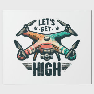 Papel De Presente Piloto de drone