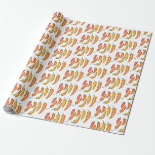 Papel De Presente Pimentões Doces