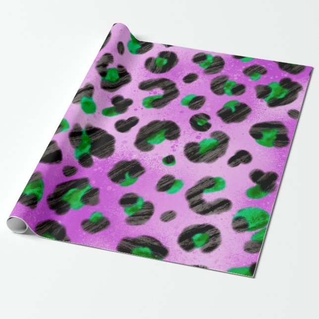Papel De Presente Pincel De Desenho De Mão De abstrato (Desenrolado)