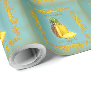 Papel De Presente PINEAPPLE ~ Wraping Paper