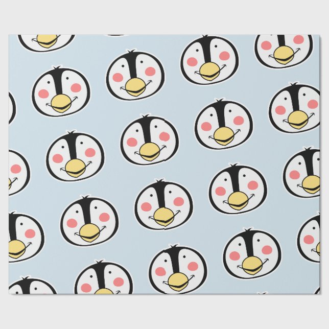 Papel De Presente Pinguim (Barra)