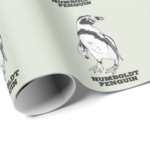 Papel De Presente Pinguim Humboldt