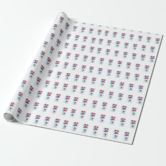 Papel De Presente Pinguin Love Wraping Paper