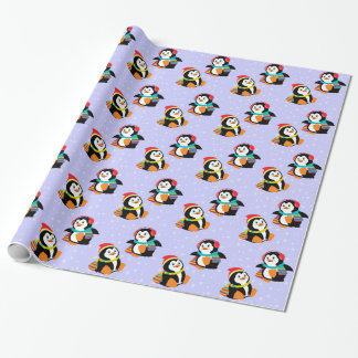 Papel De Presente pinguins dos desenhos animados