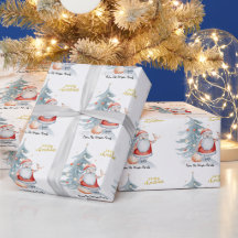 Pinheiro de Natal Papai Noel  