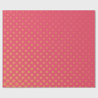 Papel De Presente Pink and yellow geometric wrapping paper