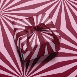 Papel De Presente Pink red swirly Wrapping paper