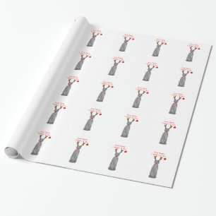 Papel De Presente Pinscher caro Papai noel do Doberman….