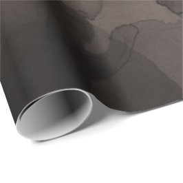 Papel De Presente Pintura A Tinta abstrato Preta, Cinzenta, Cinza