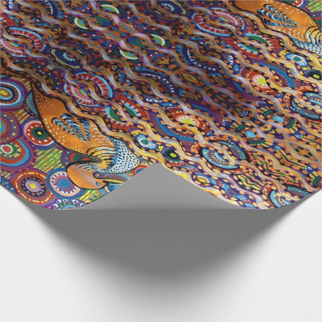 Papel De Presente pintura de pato (Ponta)