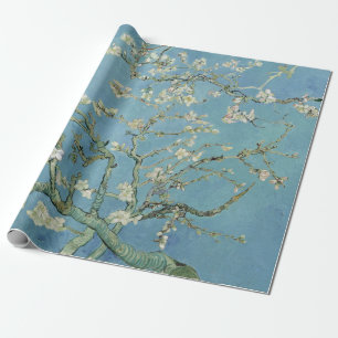 Papel De Presente Pintura de Van Gogh Almond Blossom