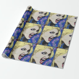 Papel De Presente Pintura do "Duro de Beijo" numa