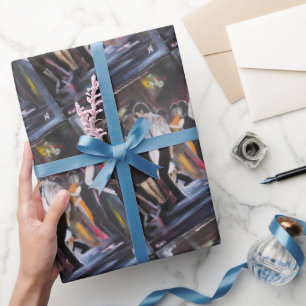 Papel De Presente Pintura Mambo Night por Alfred Fox
