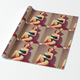Papel De Presente Pinup Woman #1 Wrappaper