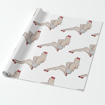 Pinup Wraping Paper