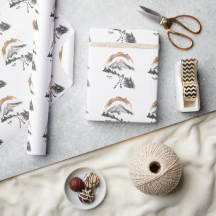 Papel De Presente Pioneiro(a) Eles/Deles – Arte de Acampamento Orgul