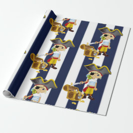 Papel De Presente Pirata do Partido