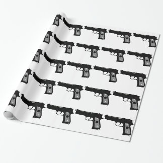 Papel De Presente Pistola